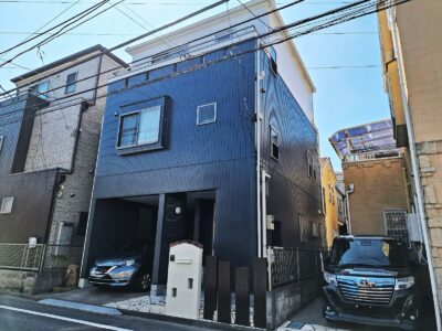 【足立区　屋根カバー工法・外壁塗装工事】