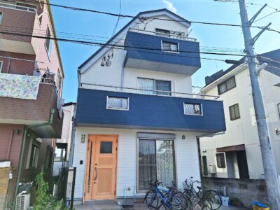 【足立区　屋根カバー工法・外壁塗装】お隣同時施工例！お得に外壁工事しませんか？